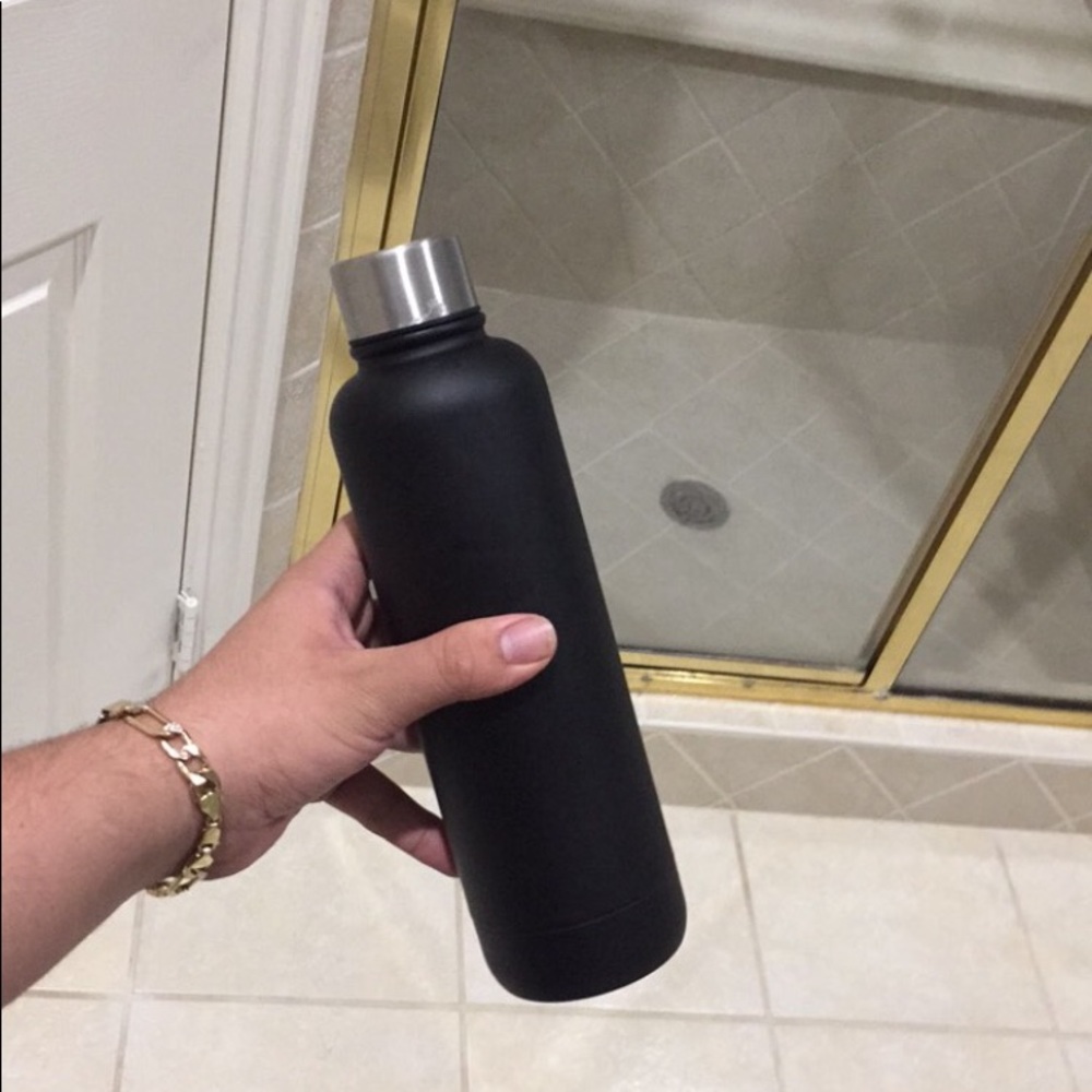 Matte water bottle